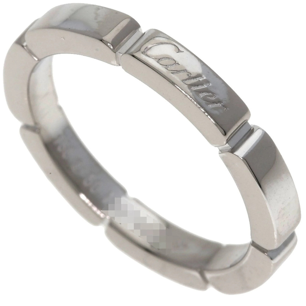 CARTIER Authentic 18k Silver Ring #50